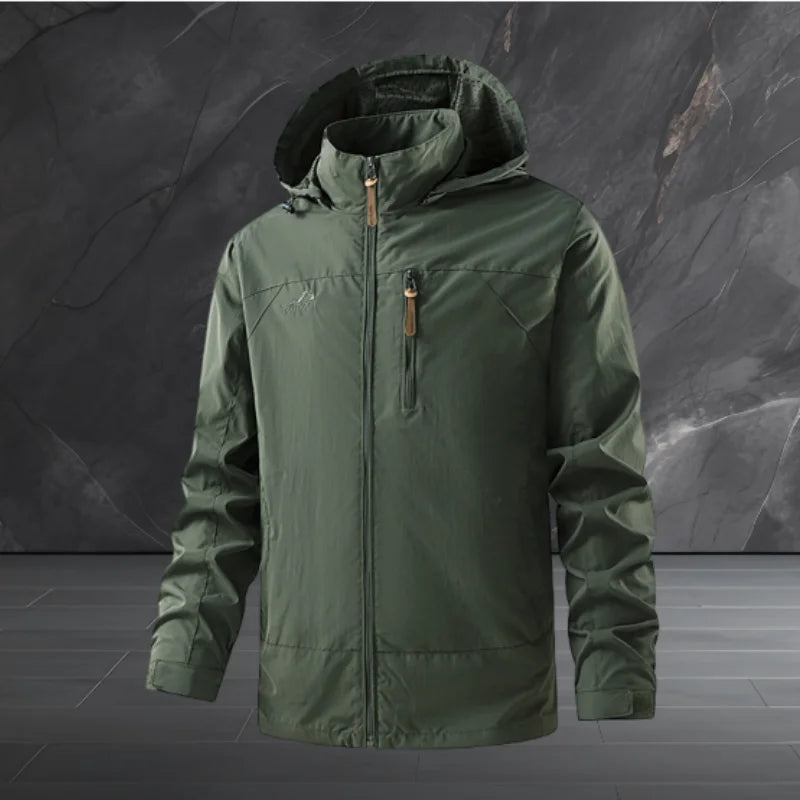 Large M-5XL Cross border Autumn/Winter Outdoor Single layer Windproof Stormtrooper Hoodie Casual Stormtrooper Sport Jacket Mount